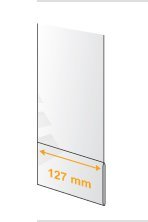 Esta es la opción que debes seleccionar si quieres las lamas de 127mm para tus cortinas verticales de Corticolors