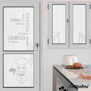 Los vinilos otra manera de decorar las ventanas sin cortinas