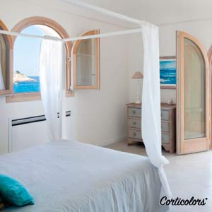 En esta foto puedes encontrar las principales características del estilo mediterráneo para tu dormitorio