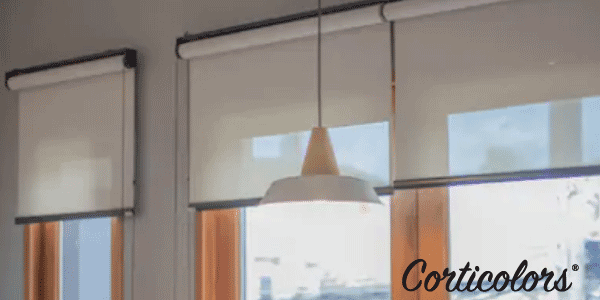 ¿Estores o Cortinas para vestir la cocina?