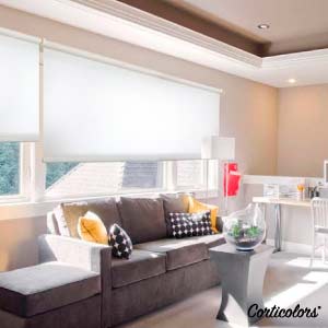 Los estores para apartamentos en la ciudad