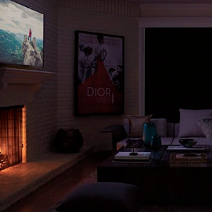 Los estores black out son uno de los principales para poder crear tu casa como un cine.