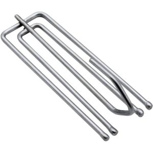 Ganchos plisados para cortinas de tela