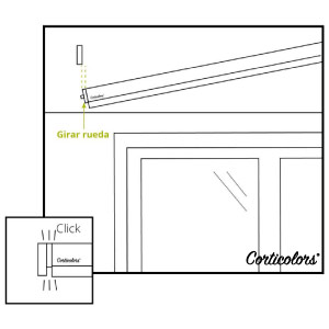 Guía para instalar estores enrollables screen en el techo