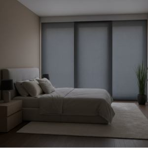Oscurecer ventanas sin persianas con paneles japoneses opacos