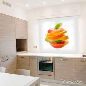 ¿Qué tejido para mis estores personalizados de cocina?