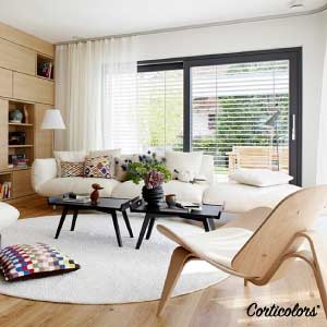 La tela de lino para cortinas es otro de los tipos más utilizados