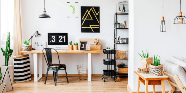 En este post hablamos de como crear tu zona de trabajo en tu hogar