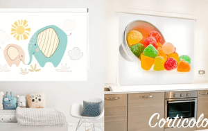 ¿Qué tejido para mis estores personalizados de cocina?