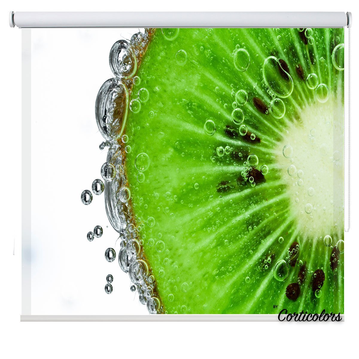 Estor para cocina con frutas lavable