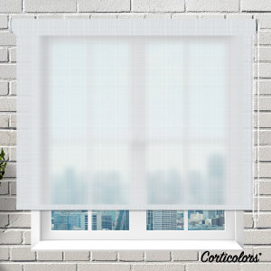 Estores blancos Corticolors