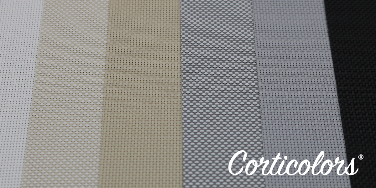 uestras de tejidos Screen, mostrando texturas, colores y acabados para ayudar a elegir el material más adecuado para estores y cortinas según estilo y funcionalidad.