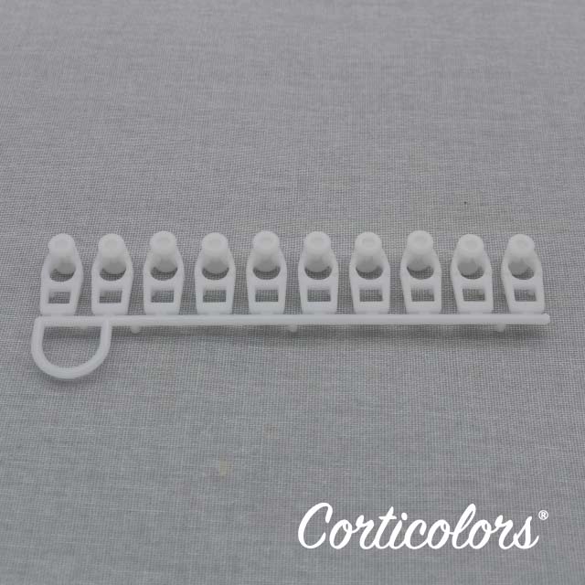 Correderas con ruedas de riel de cortina