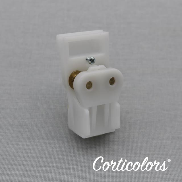Freno de cordón para estores de hilos