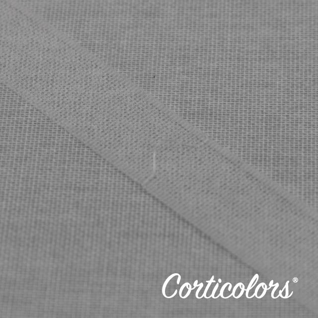 Cinta para coser estores en paqueto, muestra la textura y cómo se utiliza para reforzar o unir la tela.