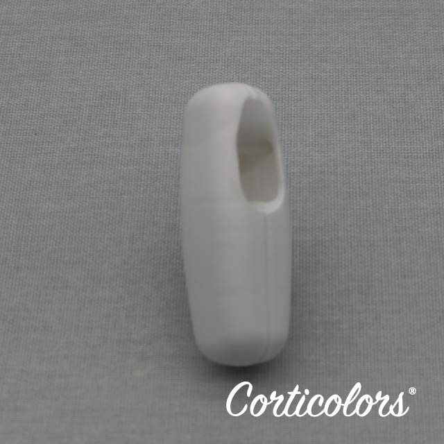 Contrapeso de la cadena en color blanco para estores y cortinas de Corticolors